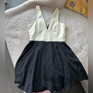 Mason Lambskin & Silk Dress